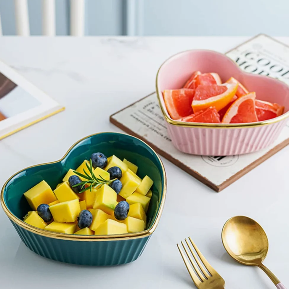 1pc Cuenco Adorable Cuenco versátil Tazón de té de la Tarde Bocadillos Postre Cuenco Cuenco de cerámica Cuencos para Servir Ensaladas Tazón de Fruta Cereal Pasta Cuenco para Mezclar