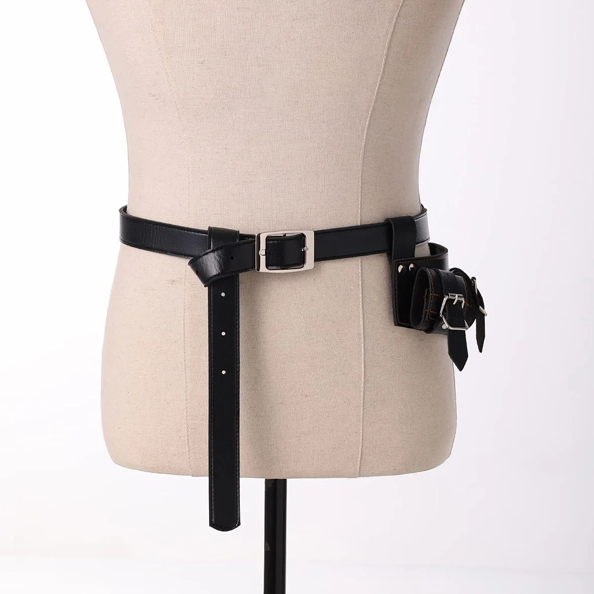 BLESSUME Funda de Espada Medieval con Cinturón Estoque Cruz Cordón