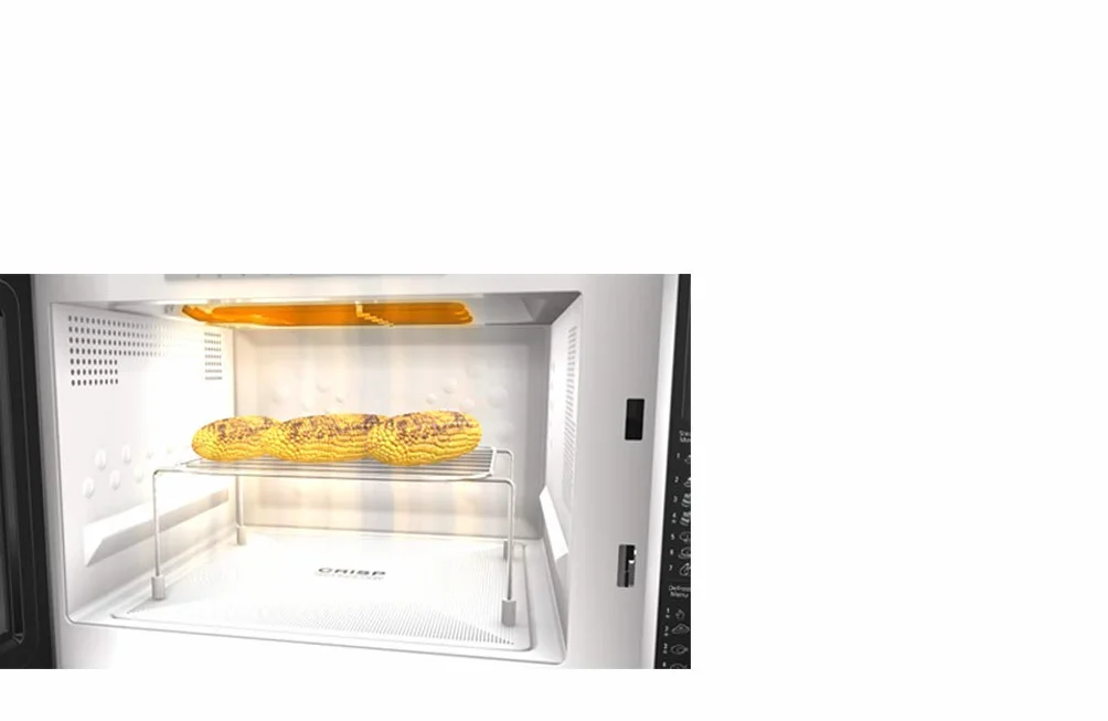 Whirlpool MWF 427 SL Encimera - Microondas (Encimera, Microondas combinado, 25 L, 800 W, Botones, Tocar, Negro, Plata)