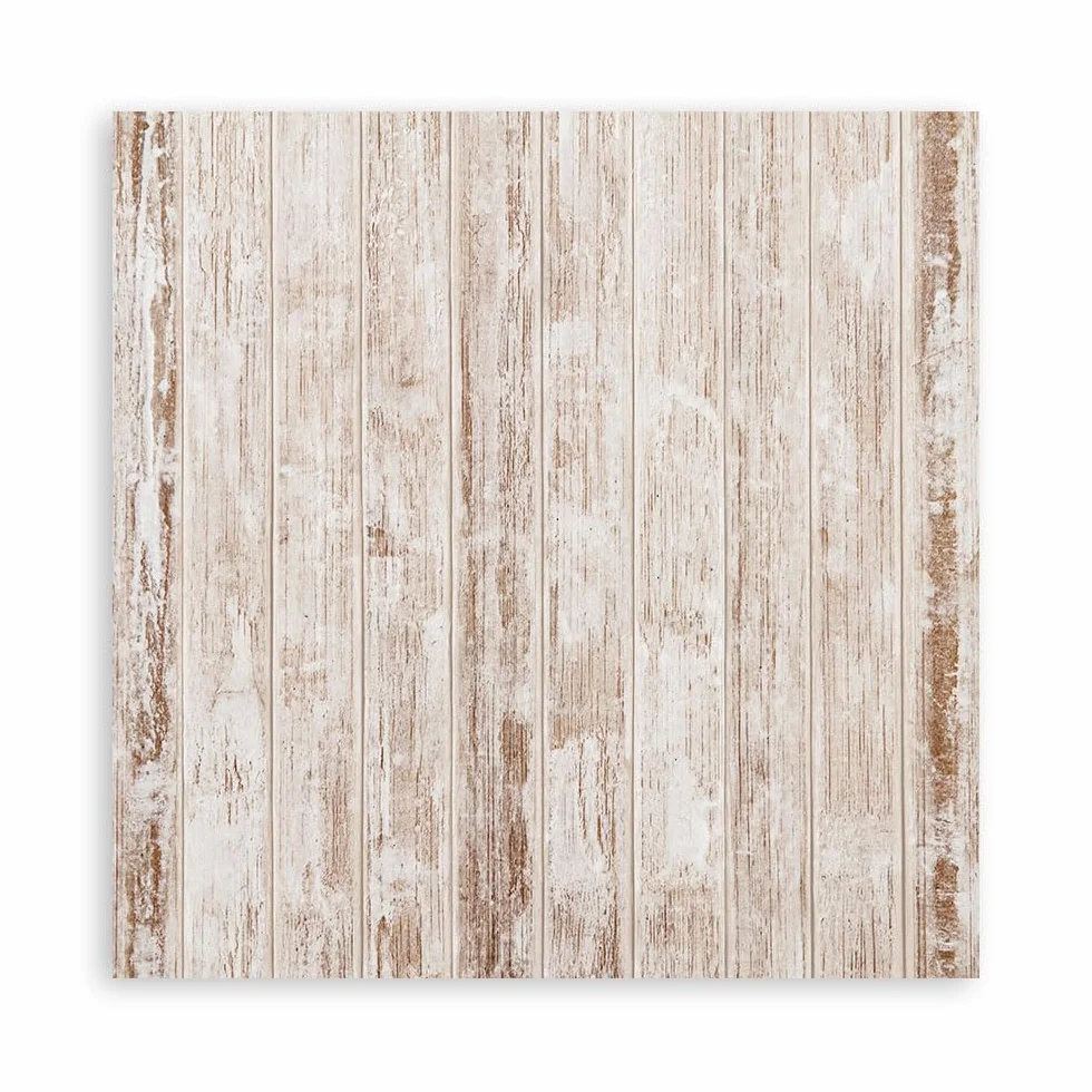 Stamperia - Scrapbook Paper Pad for Scrapbooking, Albums, Card Making, Bullet Journalling and More, Acid Free, Double-Sided, Perfect for Hobbies, Crafts, and Gifting (Quiet Days) (30.5 x 30.5cm)