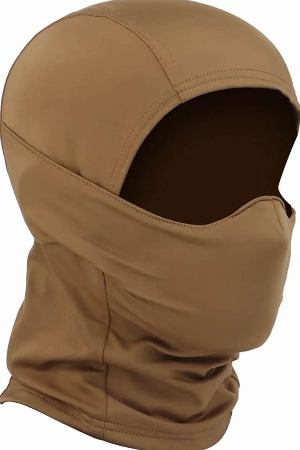 Pasamontañas Transpirable con Máscara De Silicona, Casco Táctico Estilo Ninja con Protección Facial Completa(C)