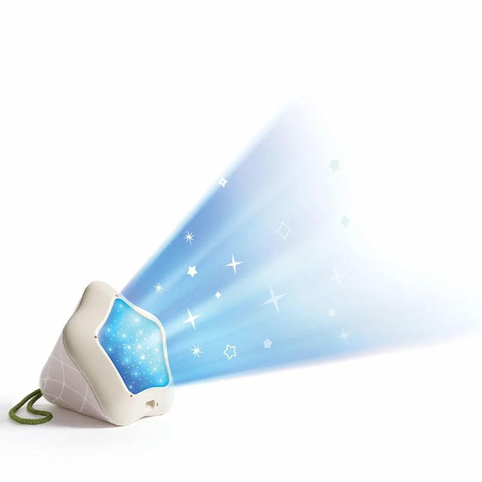 Tiny Love Boho Chic Tiny Dreamer Proyector Móvil de Bebé con Luz de Estrellas, Móvil Musical para Cuna con Relajante Luz Nocturna y Móvil Portátil para Bebé con Linterna para Llevar, 17 Melodías, 0m +