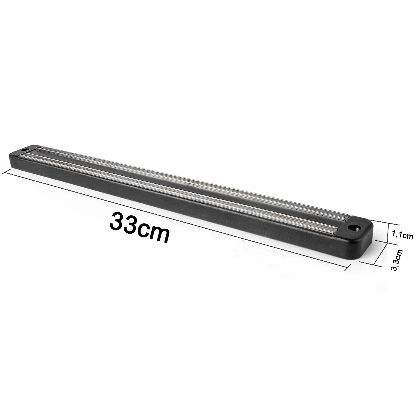 3 Unidades De Barra Magnética Para Cuchillos De Cocina, Soporte Magnético De Acero Inoxidable, Soporte Magnético Para Cuchillos, Soporte Magnético Para Cocina, Barra Magnética Universal Para, 33 Cm