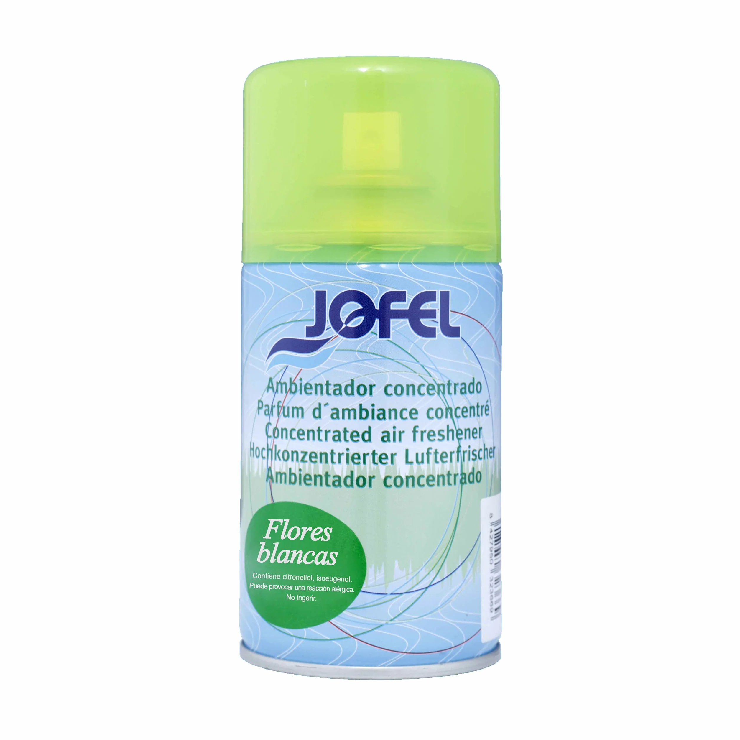 Jofel - 4 Recambios de Ambientador Concentrado Perfume Flores Blancas, Capacidad 250ml/ud, Efecto Inmediato y Persistente, Ambientadores para Perfumar Ambiente, AKA2022 Válido para Modelo Atlántica