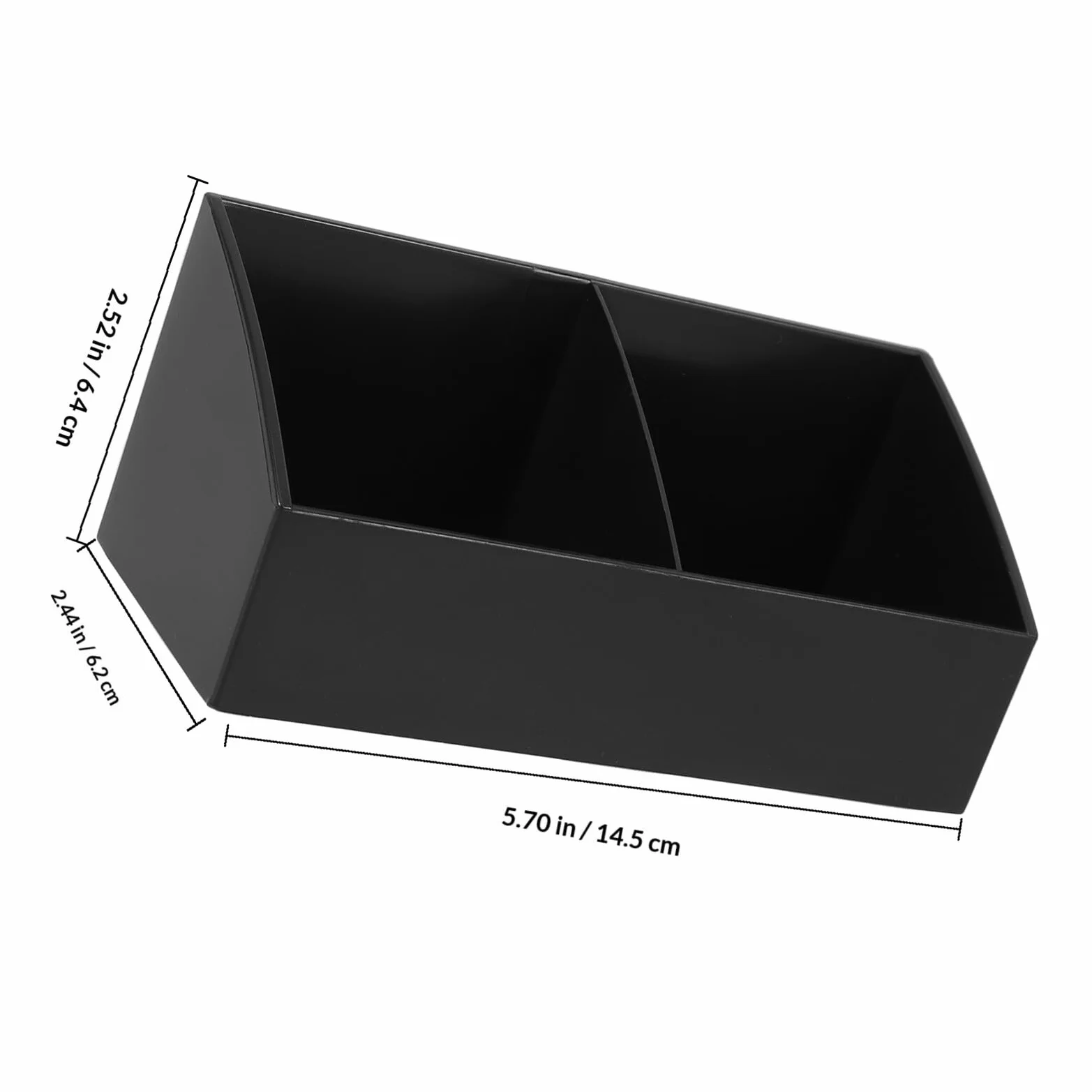 Soporte para Bolsitas de Té y Paquetes de Azúcar, Caja Compartimentos para Café y Leche, Organizador para Mostrador en Tiendas y Cafeterías