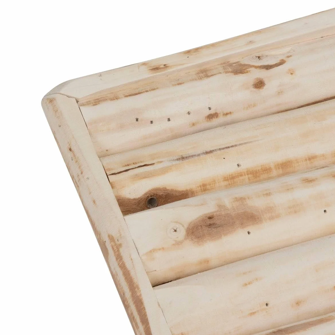 Atmosphera - Banco Auxiliar Woody de Madera Maciza, 70 x 26 x 31 cm - para recibidor, salón, Dormitorio