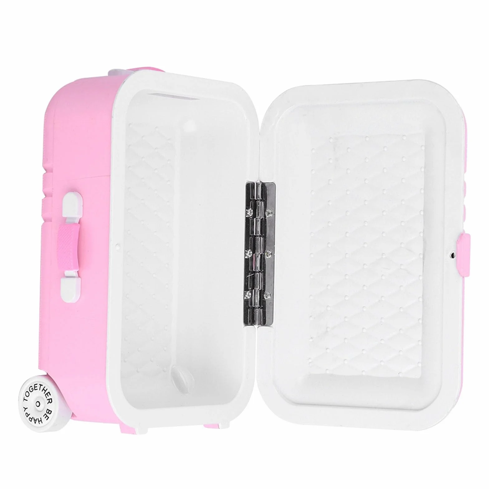 Mini maleta de juguete, mini y colorida, maleta de plástico, práctica y durable, para niños, niñas, regalos, actividades educativas, viajes