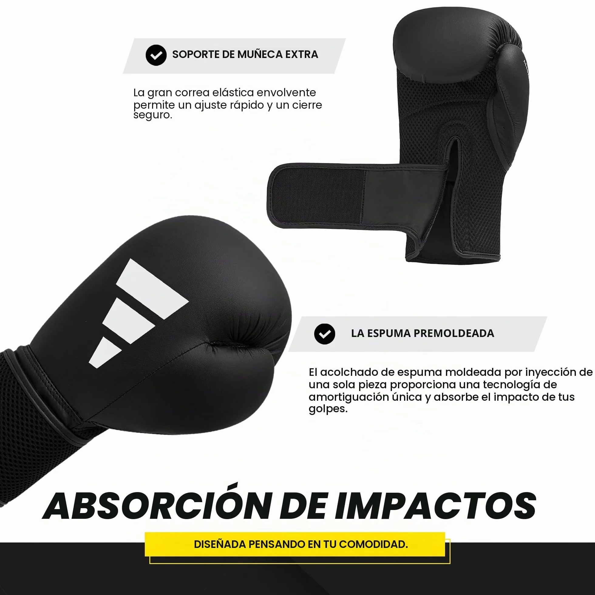 adidas Guantes de Boxeo Hybrid 25