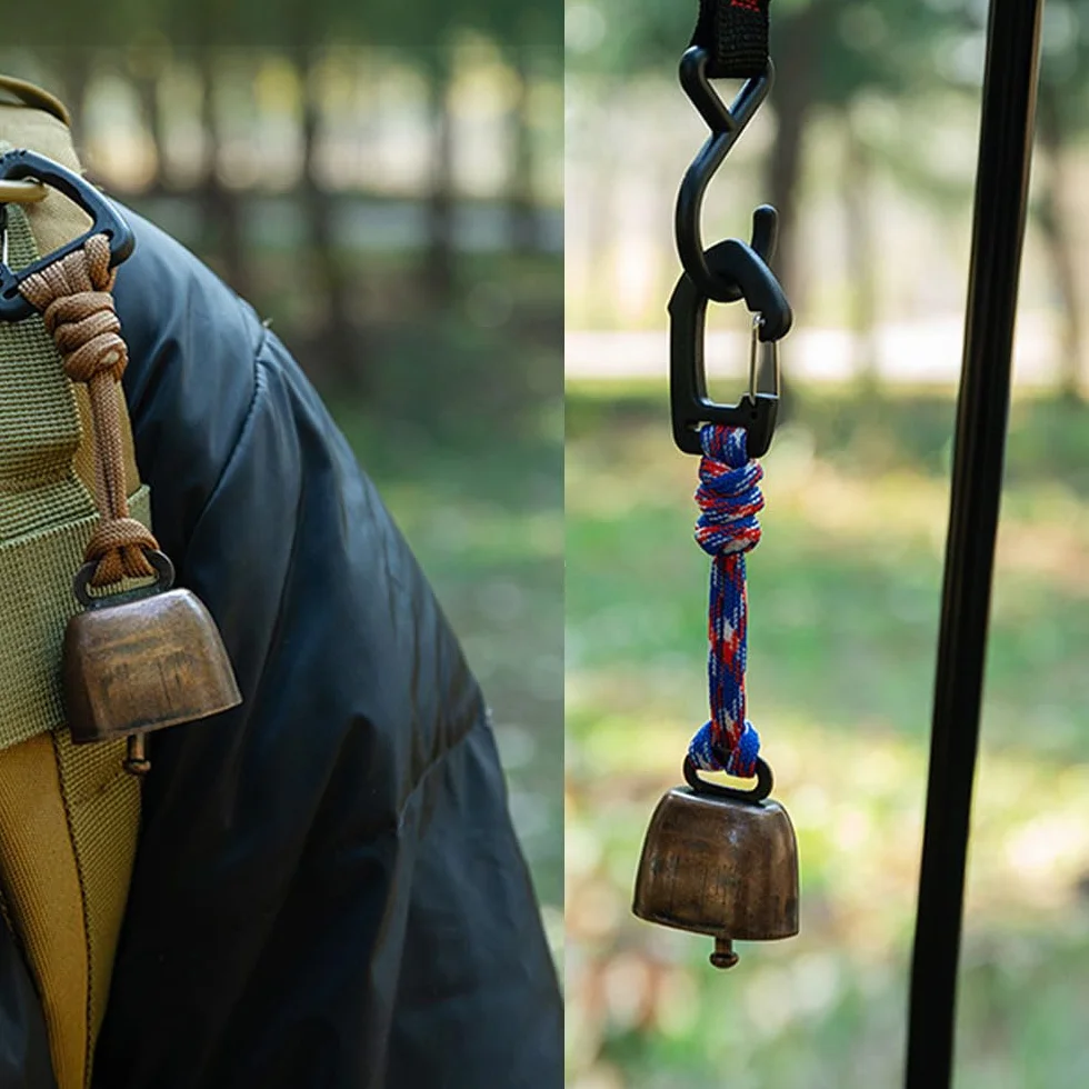 Campanas antipérdidas oso 5 unidades camping senderismo