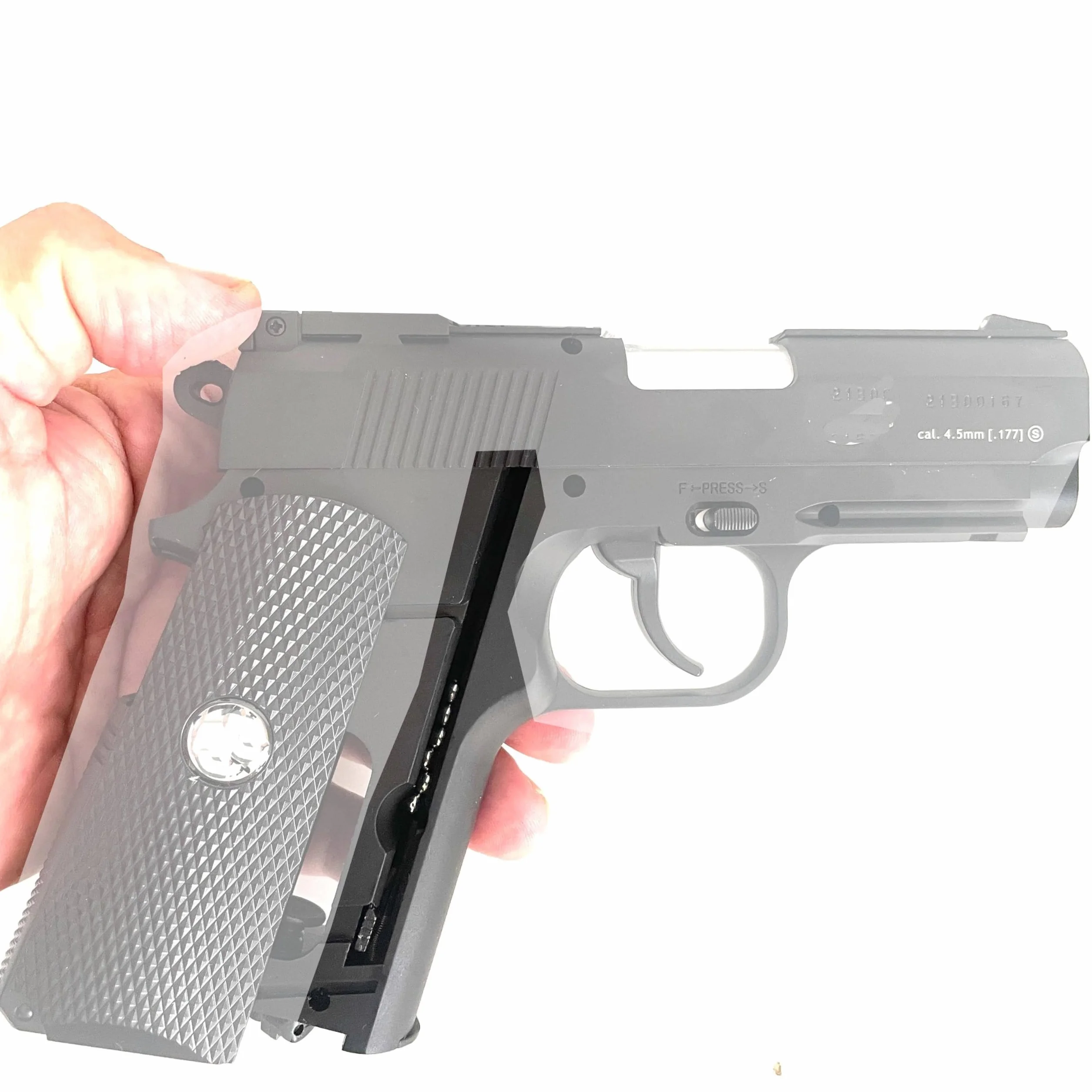 Bolas Acero 4.5mm 3000 para Pistolas CO2