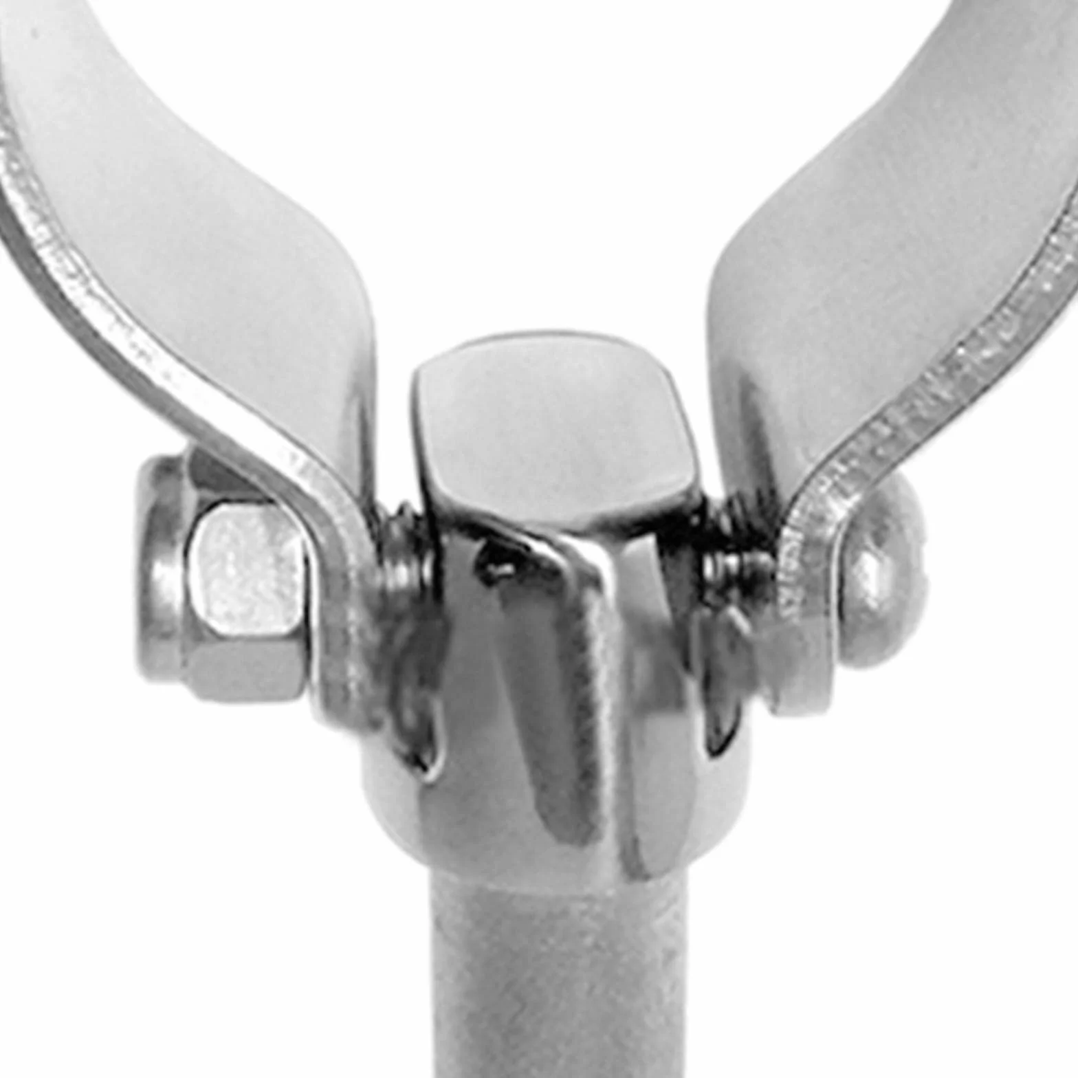 Marine 304SS - Abrazadera en Oarlock para zócalo de 1,27 cm para yate, barco, bloqueo de remo