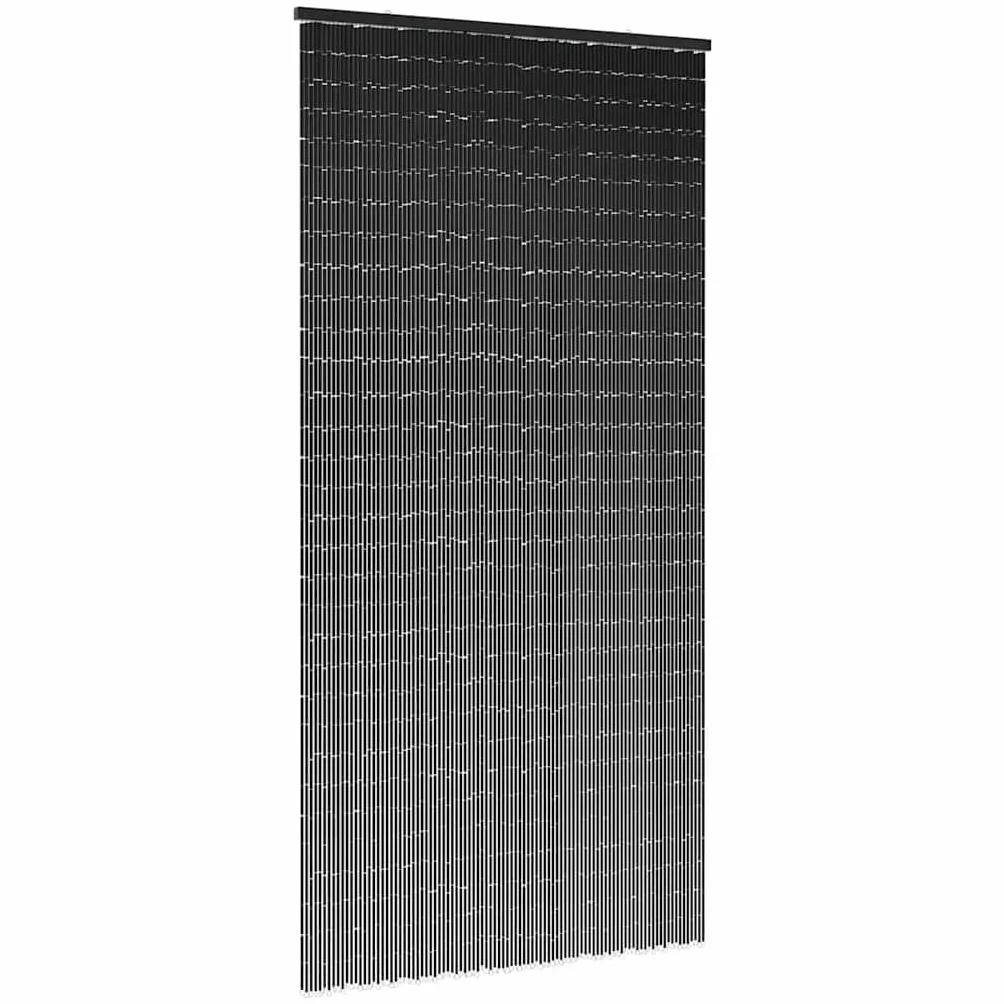 vidaXL Cortina para Puerta Insectos Gris Claro 100x200cm bambú, Cortina mosquitera, Cortina de bambú, Cortina para Exteriores, mosquitera de Puerta