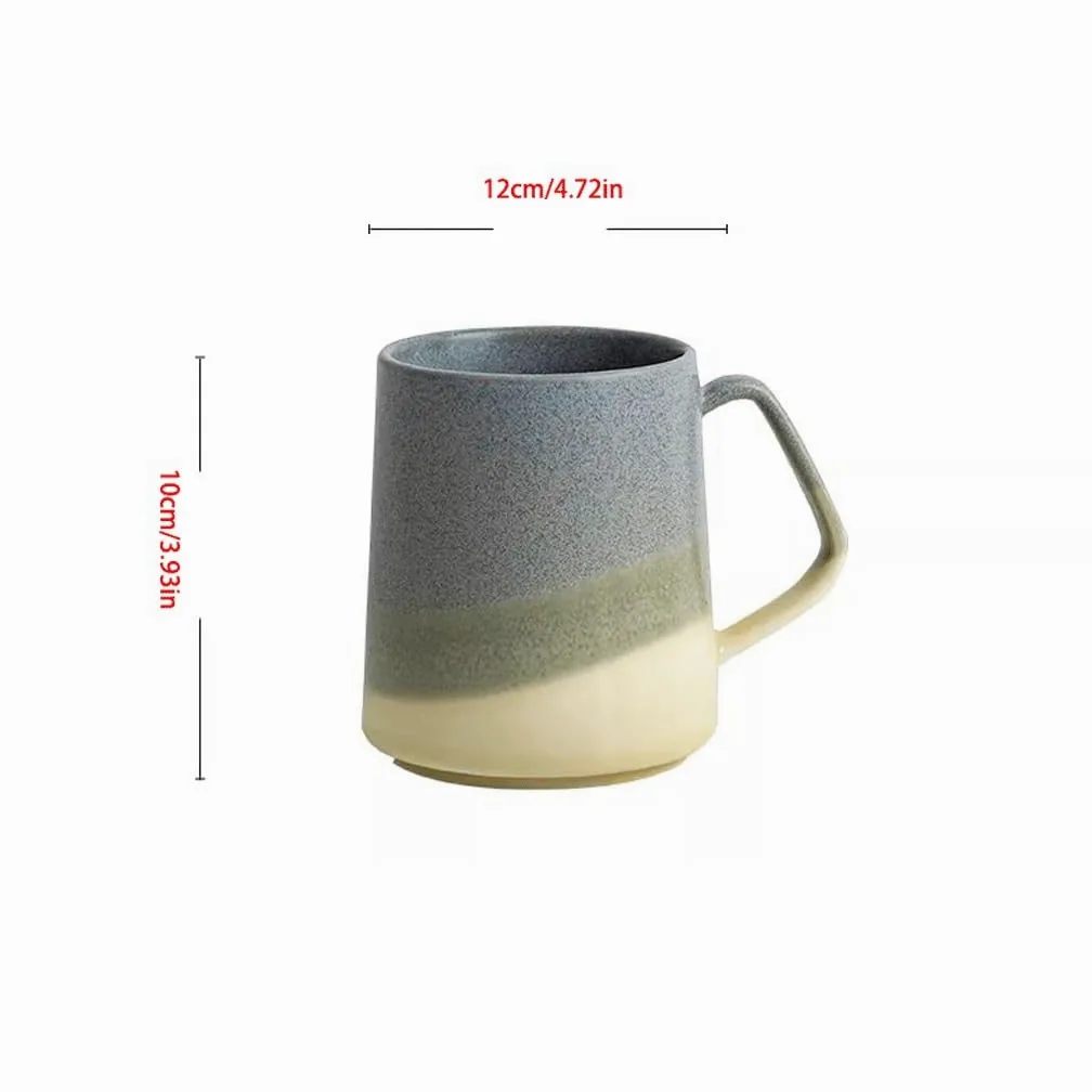 ENGENDER Tazas Cafe Taza De Cerámica Retro, Agua For Oficina, Café, Té For El Hogar Mug Cups