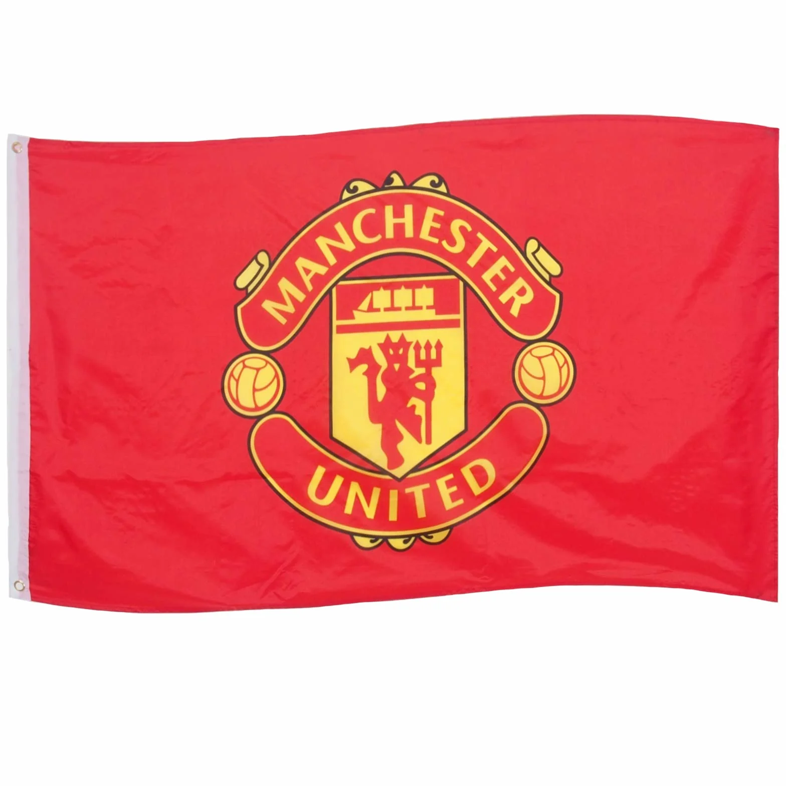 Manchester United FC Oficialna Bandera 150 x 90 cm Rojo
