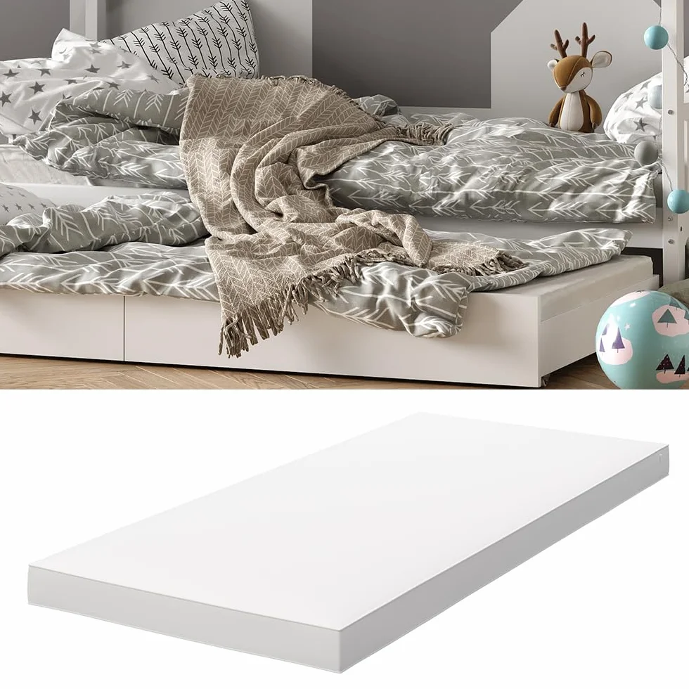 Vicco Vitalispa Colchón Infantil, Blanco, 90 x 200 cm, Apto para somieres y Camas Infantiles estándar