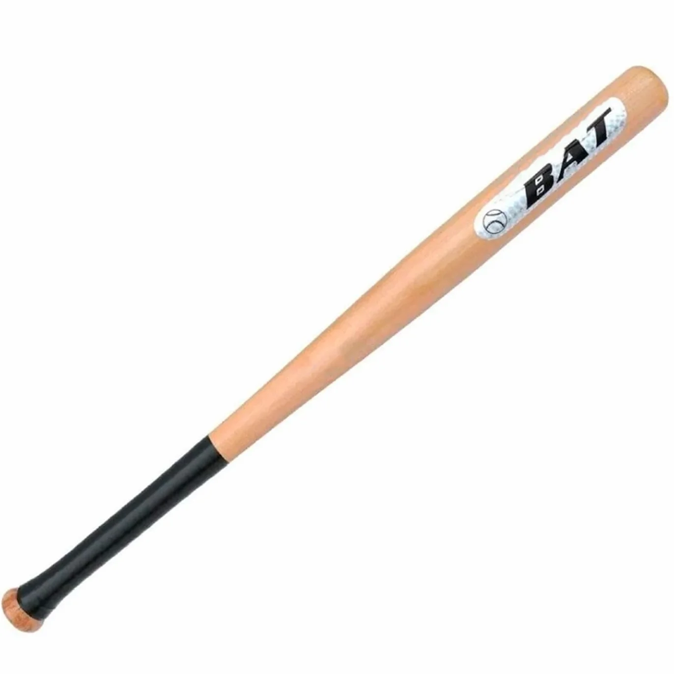 Bate de béisbol de Madera 72 cm Agarre ergonómico Entrenamientos Deporte Aire Libre