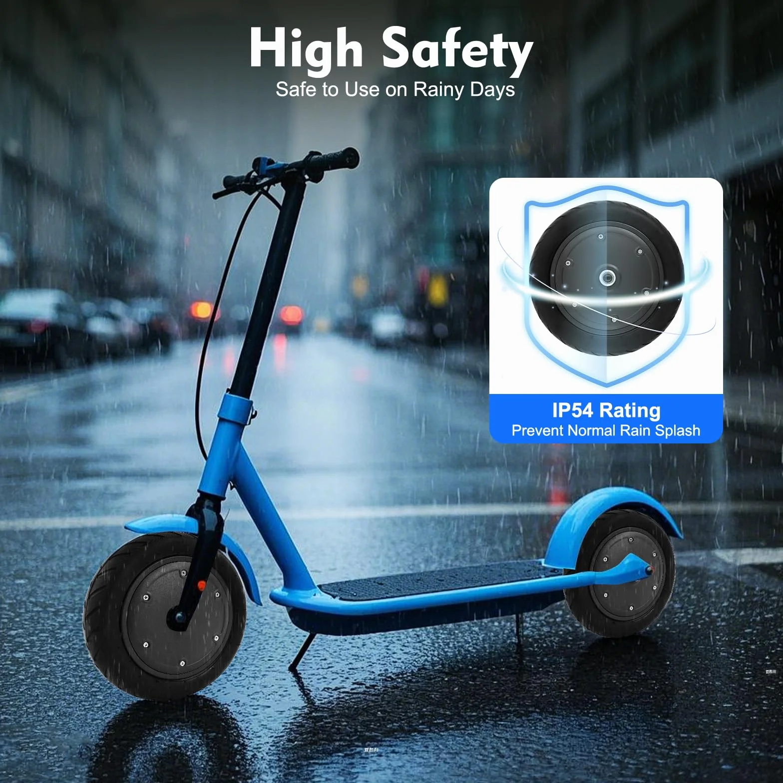 Motor eléctrico 350 W Brushless 36 V 600r/min IP54 para Xiaomi M365 E-Scooter E-Bike Negro