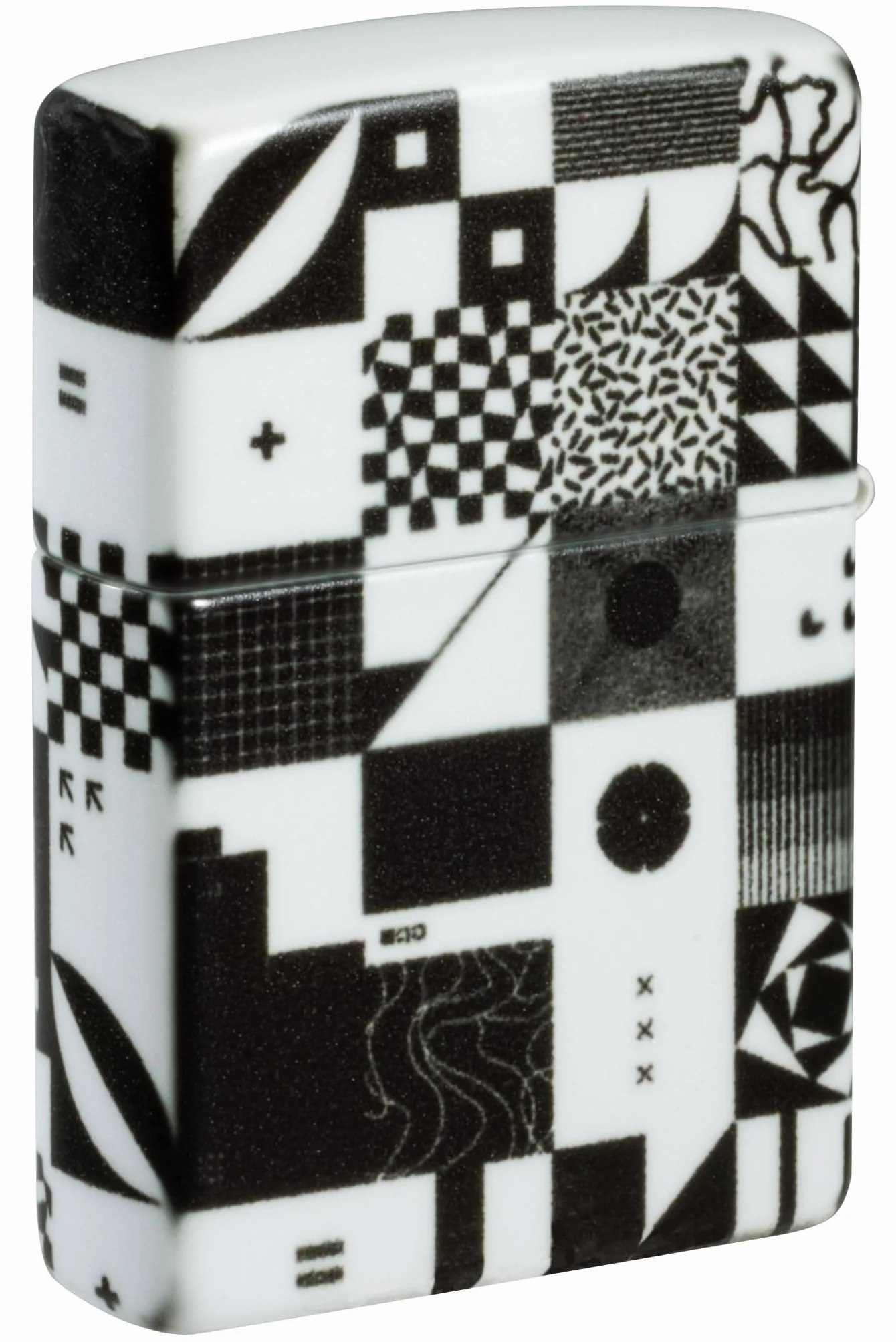 Encendedor Zippo a Prueba de Viento - Abstract Pattern, 540°, Color Image - Recargable - Reutilizable - Diseño a Prueba de Viento - Caja Regalo - Fabricado en Estados Unidos