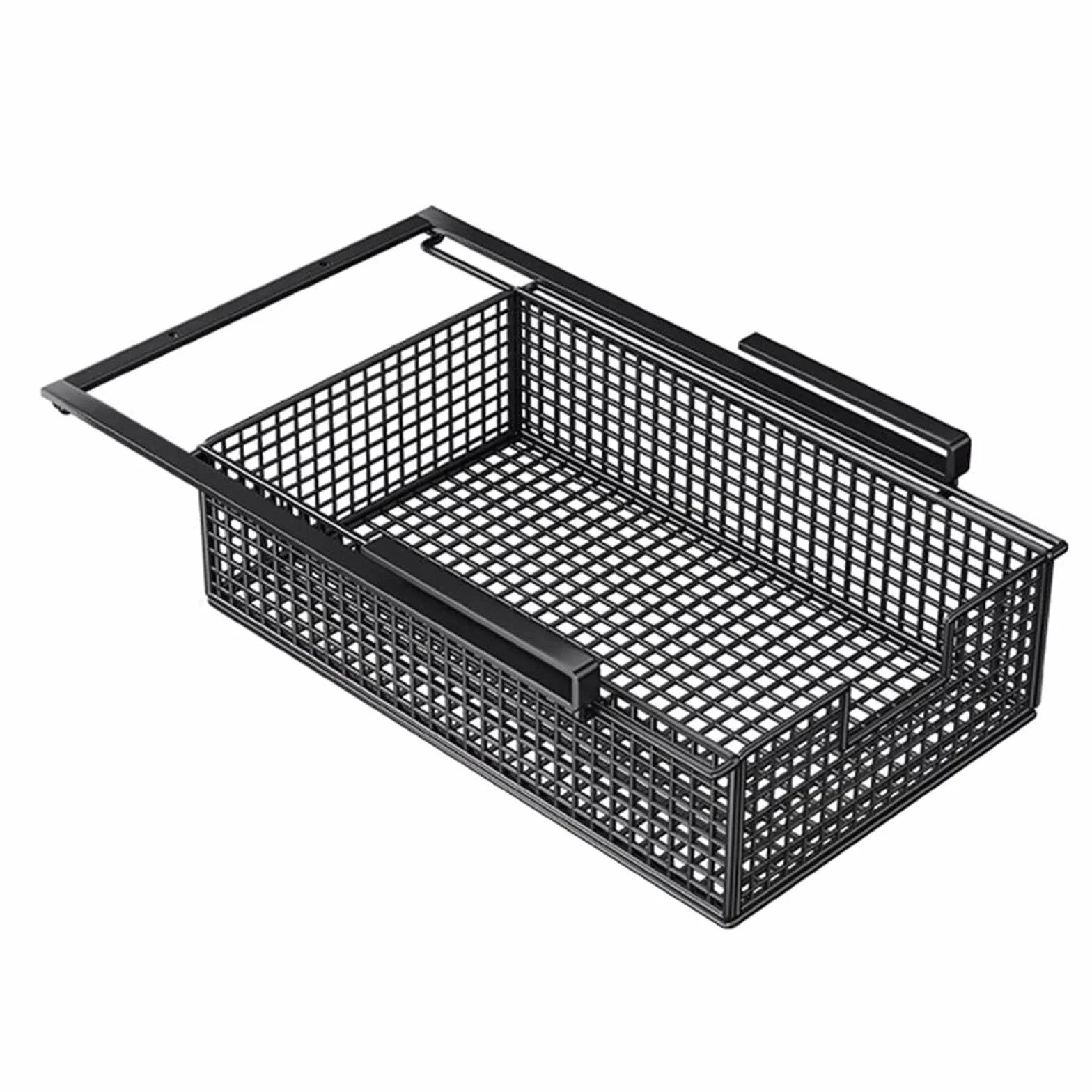 Cesta de cajón extraíble para Colgar, Estante de despensa Deslizante, Organizador portátil Debajo del gabinete para Armario, Dormitorio, Cocina